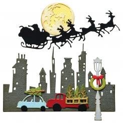 Sizzix Thinlits Stanzer Set 12tlg.- Weihnachts Magie by Tim Holtz 