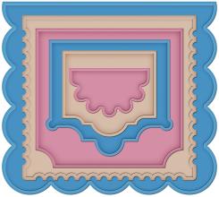 Spellbinders Stanz- & Prägeschablone Donna Salazar Creative Book Pages 6 Stanzer 