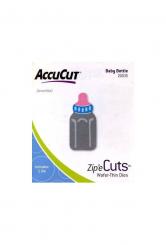 Accucut Zip'eCuts Stanzer Babyflasche Motivgr. ca. 4,8X2,8cm 