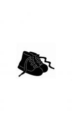 Accucut Zip'eCuts Stanzer Everyday Babyschühchen Motivgr. ca. 6,5X5,9cm 