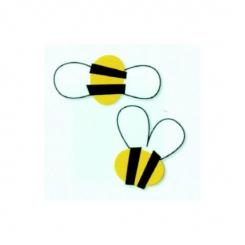 Accucut Zip'eCuts Stanzer hardware Bienen /4,2x2cm + 2,8x3,1cm 