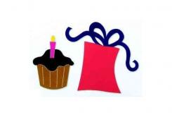 Accucut Zip´eSlim Stanzer hardware Törtchen und Geschenk 12,4X14,9 