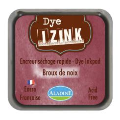 Aladine IZINK DYE Stempelkissen Broux de noix / Bordeaux Broux de noix / Bordeaux