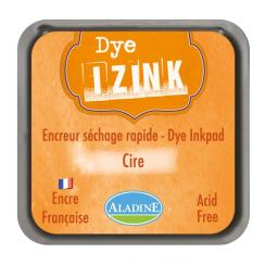 Aladine IZINK DYE Stempelkissen Cire / Orange Cire / Orange