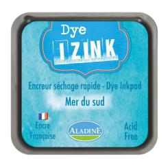 Aladine IZINK DYE Stempelkissen Mer du sud / Türkis Mer du sud / Türkis