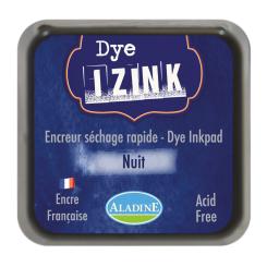 Aladine IZINK DYE Stempelkissen Nuit / Dunkelblau Nuit / Dunkelblau