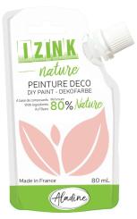 Aladine IZINK - Nature - Multi-Surface Farbe - 80ml Rose Rose