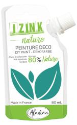 Aladine IZINK - Nature - Multi-Surface Farbe - 80ml Türkis Türkis