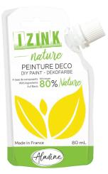 Aladine IZINK - Nature - Multi-Surface Farbe - 80ml Zitronen Gelb Zitronen Gelb