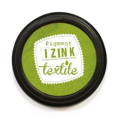 Aladine IZINK Pigment Stempelkissen - Textil Absinthe / Grün Absinthe / Grün