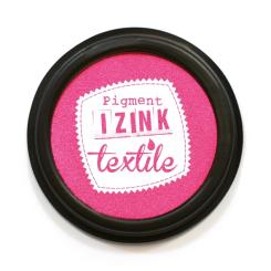 Aladine IZINK Pigment Stempelkissen - Textil Dalhia / Pink Dalhia / Pink