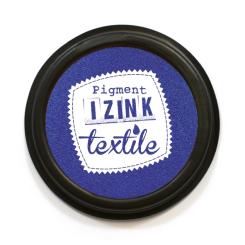 Aladine IZINK Pigment Stempelkissen - Textil Indigo / Blau Indigo / Blau