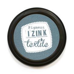 Aladine IZINK Pigment Stempelkissen - Textil Stone / Grau Stone / Grau