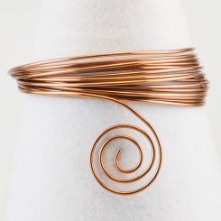 Aluminiumdraht Aludraht 1,5mm x 5m ELOXIERT Braun Braun