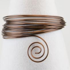 Aluminiumdraht Aludraht 2mm x 5m Chocolate Chocolate