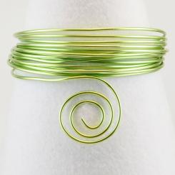 Aluminiumdraht Aludraht 3mm x 3m Mintgrün Mintgrün
