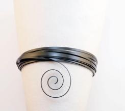 Aluminiumdraht Aludraht Eloxierter ! Flach flat 3x1mm x 5m Schwarz Schwarz