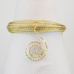 Aluminiumdraht Aludraht Hammerschlag 2mm x 5m Pearl Pearl