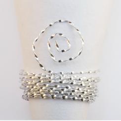 Aluminiumdraht Aludraht Wire curl 3mm x 5m - Silber 