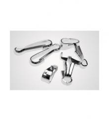 Aufhänger silber ø6; 7; 11mm 24Stck 