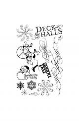 Basicgrey Silikonstempel Clear Stamps 10x15,5cm Santa baby 