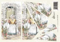 Bastelset Pyramiden-Faltkarte Für Großmutter von Staf Wesenbeek 