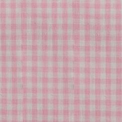 Baumwollstoff Webware Basic mit Muster 45x50cm Kariert Hellrosa / Weiß Kariert Hellrosa / Weiß