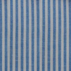 Baumwollstoff Webware Basic mit Muster 45x50cm Streifen Blau / Weiß Streifen Blau / Weiß