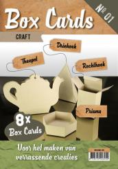 Box Karten 1 - Set mit 8 Schachteln - Craftkarton 