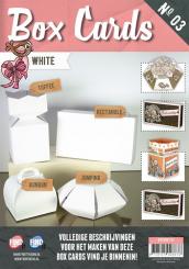 Box Karten 3 - Set mit 8 Schachteln - Weiß 