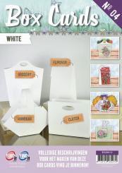 Box Karten 4 - Set mit 8 Schachteln - Weiß 