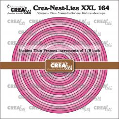 Crealies Crea-Nest-Lies XXL no. 164 Stanzschablone Inchies-Kreise 