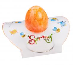 CREApop Eierbecher I, 12,5 x 11 x 3,5 cm, Btl. 1 St.- Folie nicht selbstklebend 