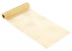 CREApop® Organza-Brilliant-Vlies ca. 28 cm x 1m creme-gold 