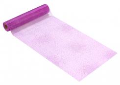 CREApop® Organza-Brilliant-Vlies ca. 28 cm x 1m, lavendel 