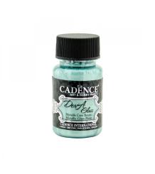 Cadence Dora Glas & Porzellanfarbe Glitzer-Metallic - 50ml Jade Jade