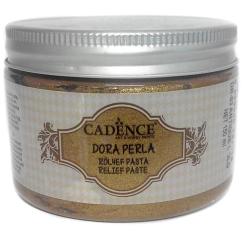 Cadence Dora Perla Glitzer-Metallic-Reliefpaste 150ml Antik Gold Antik Gold