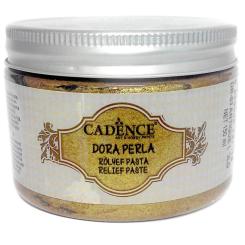 Cadence Dora Perla Glitzer-Metallic-Reliefpaste 150ml Gold Gold