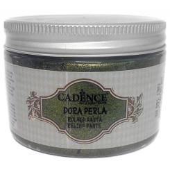 Cadence Dora Perla Glitzer-Metallic-Reliefpaste 150ml Malahit Malahit