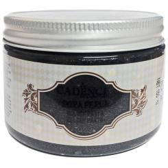 Cadence Dora Perla Glitzer-Metallic-Reliefpaste 150ml Schwarz Schwarz