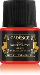 Cadence Glas- und Porzellanfarbe - Opak -  45ml Erdbeer-Rot Erdbeer-Rot