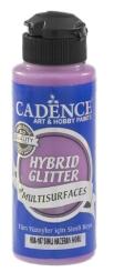 Cadence - Hybrid-Multi-Surface Glitter Acrylfarbe - 120ml Glitter Gold - Hazeran Lila Glitter Gold - Hazeran Lila