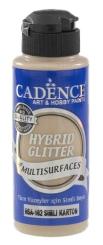 Cadence - Hybrid-Multi-Surface Glitter Acrylfarbe - 120ml Glitter Gold - Karton Braun Glitter Gold - Karton Braun