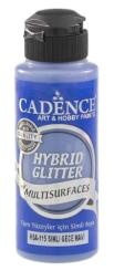 Cadence - Hybrid-Multi-Surface Glitter Acrylfarbe - 120ml Glitter Gold - Mitternachtsblau Glitter Gold - Mitternachtsblau