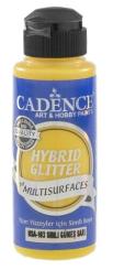 Cadence - Hybrid-Multi-Surface Glitter Acrylfarbe - 120ml Glitter Gold - Sonnengelb Glitter Gold - Sonnengelb