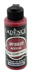 Cadence - Hybrid-Multi-Surface Satin Acrylfarbe - 120ml Blutrot Blutrot