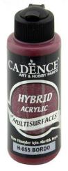 Cadence - Hybrid-Multi-Surface Satin Acrylfarbe - 120ml Bordeaux Bordeaux