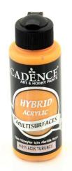 Cadence - Hybrid-Multi-Surface Satin Acrylfarbe - 120ml Hellorange Hellorange