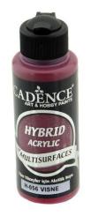 Cadence - Hybrid-Multi-Surface Satin Acrylfarbe - 120ml Kirschrot Kirschrot