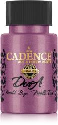 Cadence - Metallic Acrylfarbe - Dora - 50ml Alpenveilchen Rosa Alpenveilchen Rosa